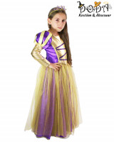 Prenses Çocuk Kostümü (Rapunzel)