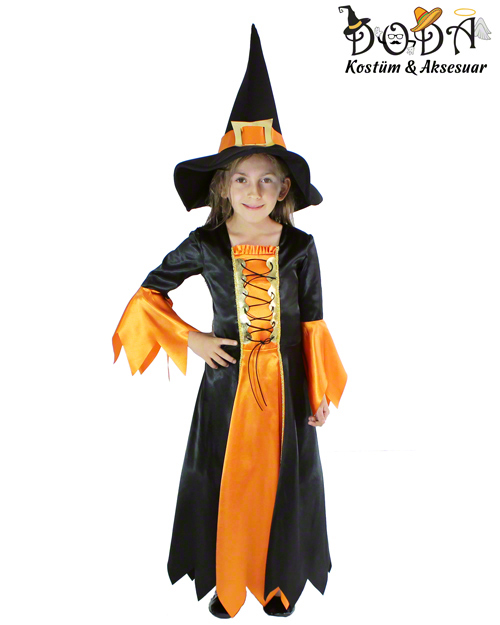Cadı Çocuk Kostümü