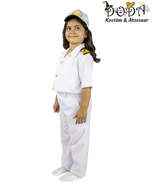 Denizci Subay Çocuk Kostümü