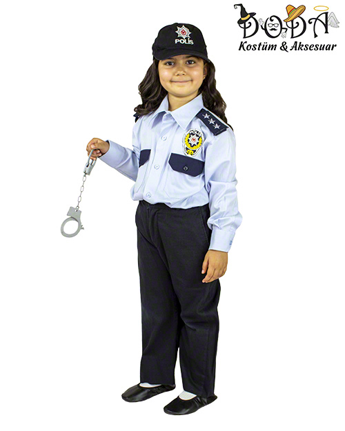Polis Çocuk Kostümü