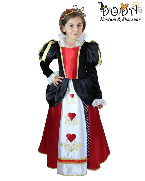 Kraliçe Çocuk Kostümü