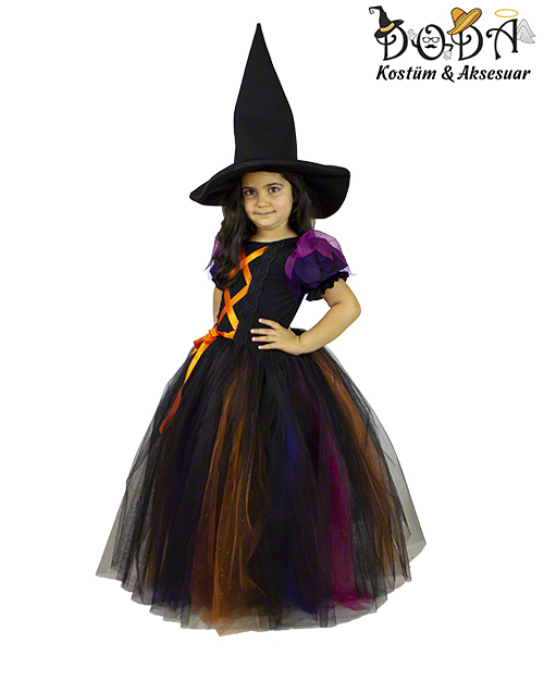 Cadı Çocuk Kostümü