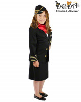 Pilot Kız Çocuk Kostümü