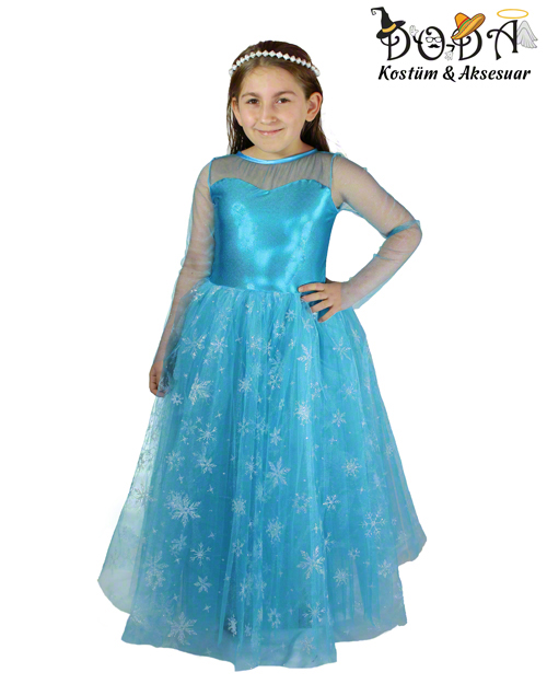 Prenses Çocuk Kostümü (Elsa)